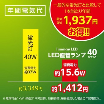 LED直管グロー ルミナス