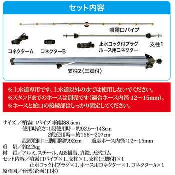 ミストdeクールシャワー スタンドビッグ9 後藤