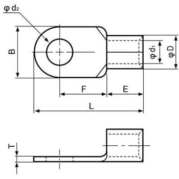 丸型端子(R形) JST(日本圧着端子製造)