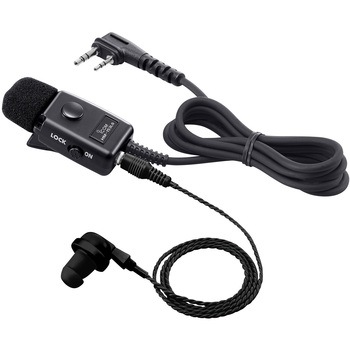 アイコム タイピンマイクロホン(スリムL型コネクタ対応) HM-153LS ICOM トランシーバー用 ICOM(アイコム)