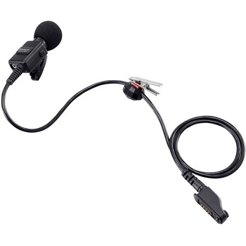 アイコム HM-163A(防水コネクタ/PTTスイッチ付タイピン型マイクロホン) ICOM トランシーバー用 ICOM(アイコム)