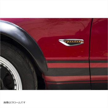 LEDサイドウインカーセット ブラック Jass Performance(ジャスパフォーマンス)