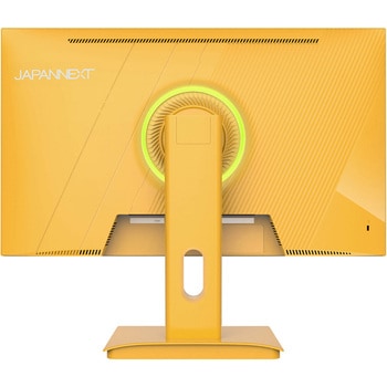 ゲーミング液晶ディスプレイ 23.8型/1920×1080/HDMI×1、VGA×1/イエロー/スピーカー有/2年保証 JAPANNEXT