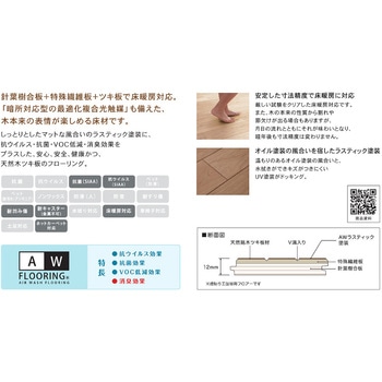 エアウォッシュフローリング銘木フロアーラスティック Bulls(ブルズ)