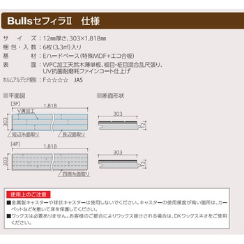 セフィラⅡ部材 Bulls(ブルズ)