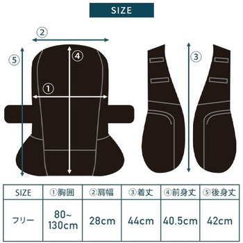 水冷服 プロ仕様 ダイレクトクール DIRECT COOL ハーネス対応 水冷ベスト YAMAZEN(山善)