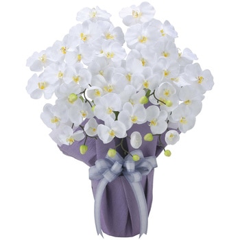 <光の楽園>光触媒加工アートフラワー「胡蝶蘭 藤5本立」 ファミリー・ライフ