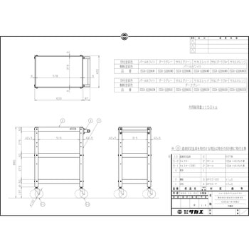 ニューCSスペシャルワゴン(CSSA/抗菌パールホワイト/ナイロンウレタン車) サカエ