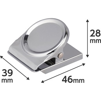 マグネットクリップ スチール 丸型 モノタロウ