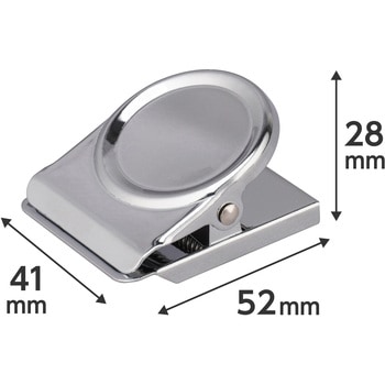 マグネットクリップ スチール 丸型 モノタロウ