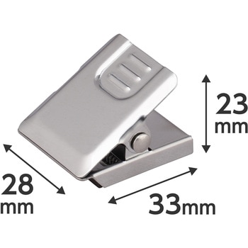 マグネットクリップ ステンレス 角型 モノタロウ