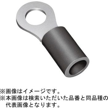 ビニル絶縁付丸形端子(ストレート形) JST(日本圧着端子製造)