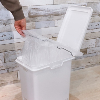 PROPRETE×e-LABO ペダルペール20L ホワイト - LIVPLUS