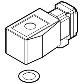 蒸気用パイロットキック式2ポート電磁弁 SPK11シリーズ用コイル組立(部品) CKD