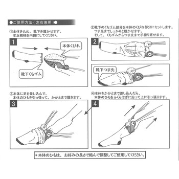 自力で履けルンです!ソックエイド (自助具) 日進ゴム