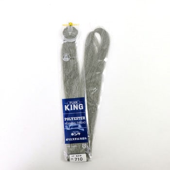 キングポリエステル 地縫い糸(まつり糸) フジックス(縫製用品)