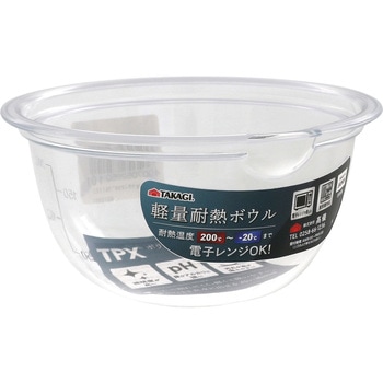 軽量耐熱ボウル メモリ付11cm TAKAGI(高儀)