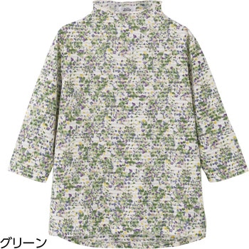8216757分袖後ろ長めTシャツ 愛情介護