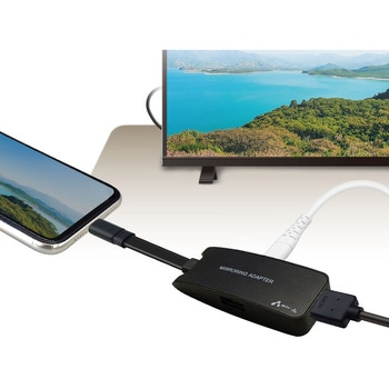 HDMI ミラーリングアダプター (スマホ・ノートPC・Switch対応) エアージェイ