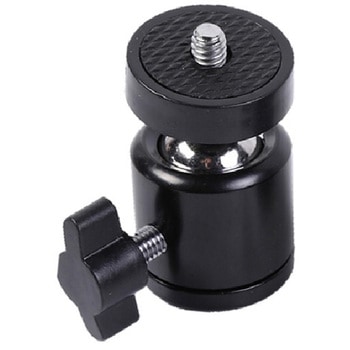 自由雲台 360度回転 1/4インチネジ ボールヘッド アダプター bitstrong