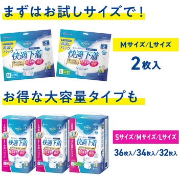リフィール 快適下着 超薄型パンツ アイリスオーヤマ