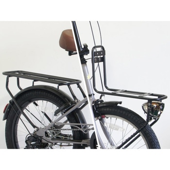 防災サイクル20型 6段変速付き 折りたたみ自転車 ノンパンク仕様  【簡易組立品】 - ロゴス