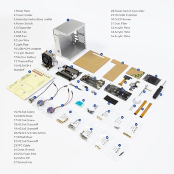 SunFounder Pironman 5 - Raspberry Pi 5専用多機能ケース SunFounder