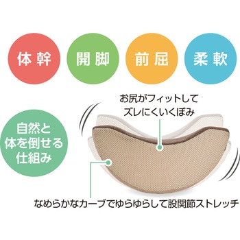 800665体幹開脚ストレッチクッション 愛情介護