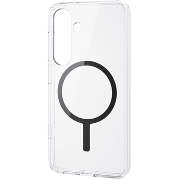 Galaxy S25 SC-51F ケース ハイブリッド 衝撃吸収 磁力装着ワイヤレス充電可 ストラップホール付 MAGKEEP エレコム