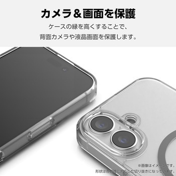 Galaxy S25 SC-51F ケース ハイブリッド 衝撃吸収 磁力装着ワイヤレス充電可 ストラップホール付 MAGKEEP エレコム
