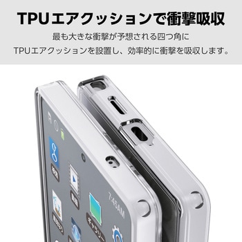 Galaxy S25 Ultra SC-52F ケース ハイブリッド 衝撃吸収 カメラレンズ保護設計 ワイヤレス充電可 極み設計 エレコム