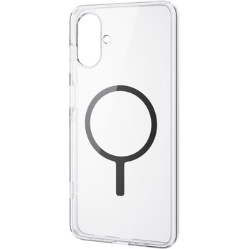 Galaxy A25 5G ケース ハイブリッド カバー 衝撃吸収 MagSafeアクセサリ対応 ストラップホール付 MAGKEEP エレコム