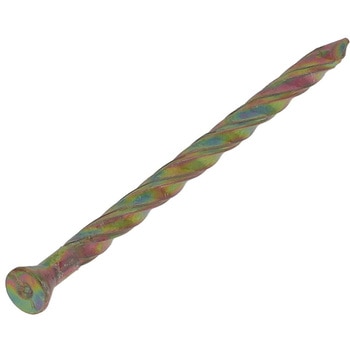 フロアー釘 (鉄/クロメートめっき) 約250G(パック品) - 大里