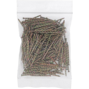 フロアー釘 (鉄/クロメートめっき) 約250G(パック品) - 大里