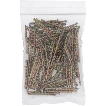 フロアー釘 (鉄/クロメートめっき) 約250G(パック品) OHSATO(大里)