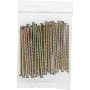 フロアー釘 (鉄/クロメートめっき) 約250G(パック品) OHSATO(大里)