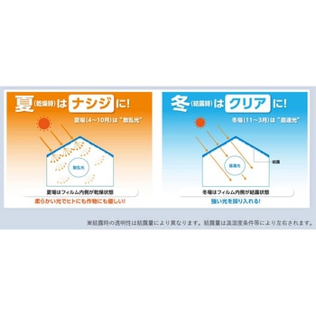 エフクリーン 自然光ナシジ AGCグリーンテック