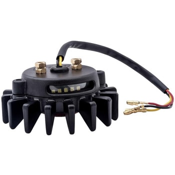 LEDテールライト BIG FIN ブラック MEL002 モートーン