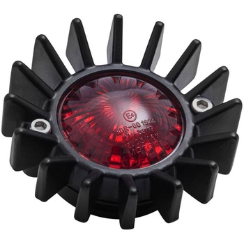 LEDテールライト BIG FIN ブラック MEL002 モートーン