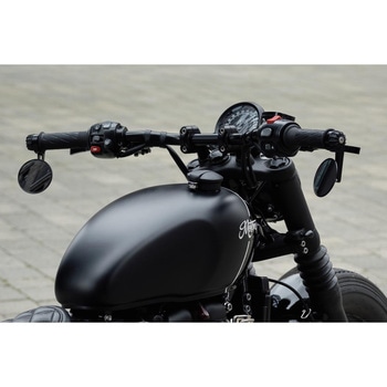 ハンドルライザー 25.4mm ブラック MTE087+MTE069 - モートーン