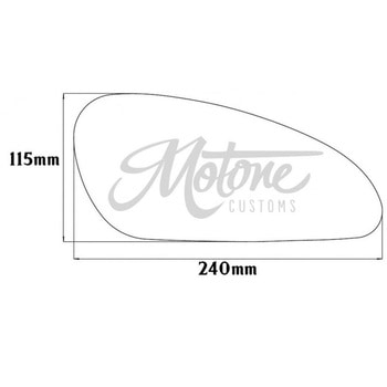 タンクニーパッド ピンストライプ MTE081 モートーン