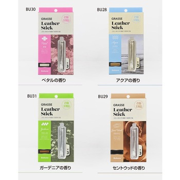 Grasse Leather Stick Refill Cartridge-Gardenia セイワ
