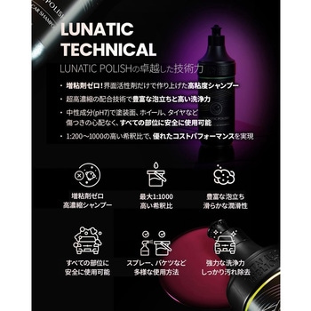 LUNATIC POLISH-CherryFit Car Shampoo セイワ