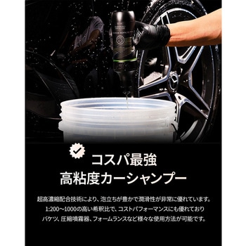 LUNATIC POLISH-SweetBubble Car Shampoo セイワ