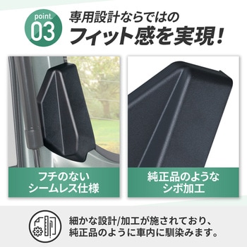 デリカミニ・ルークス専用マグネットリアデフォッガーカバー セイワ