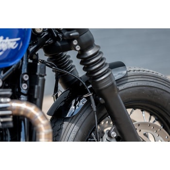 フロントフェンダー SCOOP グロスブラック MTE205 モートーン