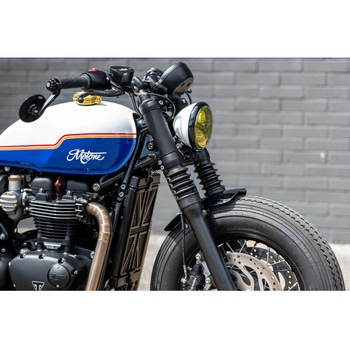 フロントフェンダー SCOOP グロスブラック MTE205 モートーン