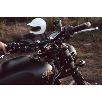フロントフォークキャップ GUVNORS ブラス MMU512 モートーン