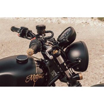 フロントフォークキャップ GUVNORS ブラス MMU514 モートーン