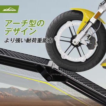 バイクスロープ ラダーレール 折り畳み式 - Ruedamann